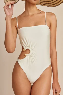 Outlet ALTA ONE PIECE - OFF WHITE One Pieces