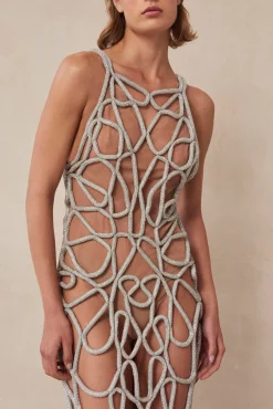 Discount ARYA RHINESTONE GOWN - Gowns