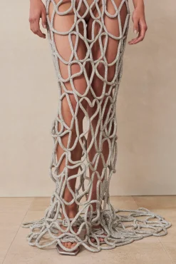 Discount ARYA RHINESTONE GOWN - Gowns