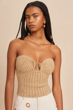 Best ELLISON KNIT TOP - MELANGE Tops|Knits