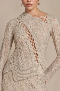 Best GARNET KNIT TOP - Sets|Tops