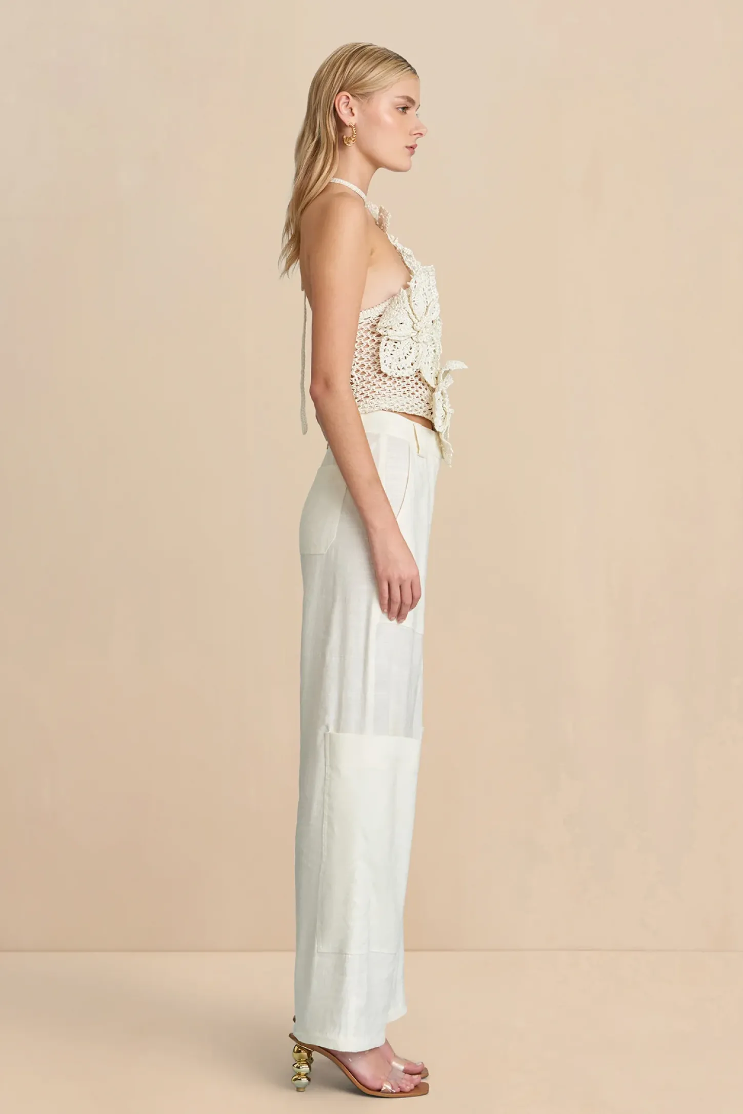 Discount NAZANIN CROCHET TOP - Tops