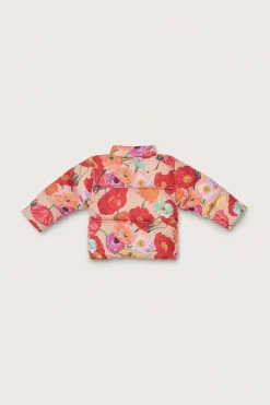 Online POLINA KIDS PUFFER - PAINTED FLORAL Kids Kids