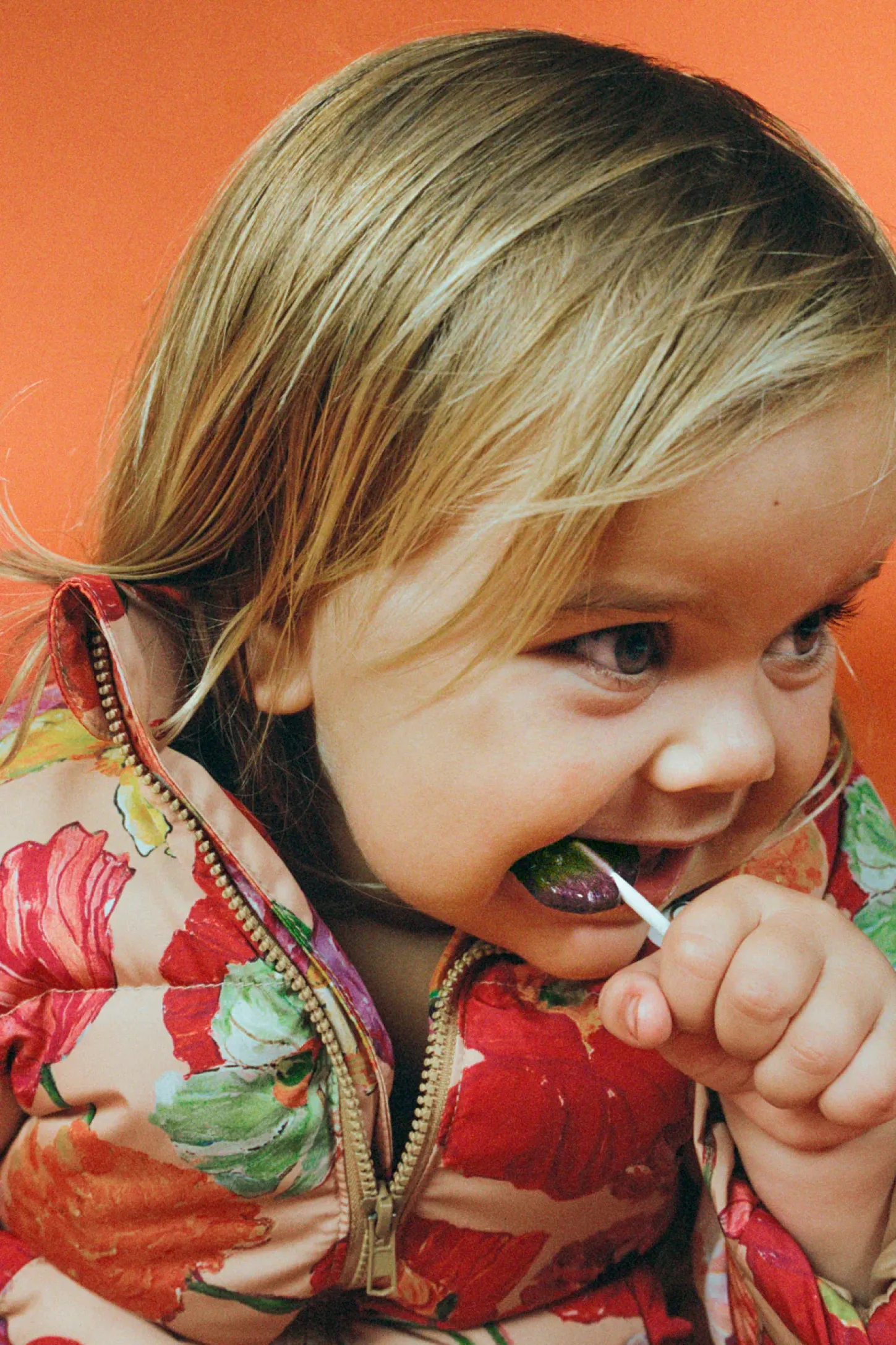 Online POLINA KIDS PUFFER - PAINTED FLORAL Kids Kids