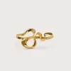 Outlet RUE HAND CUFF - SHINY BRASS Jewelry|Rings