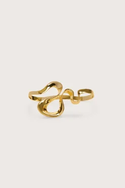 Outlet RUE HAND CUFF - SHINY BRASS Jewelry|Rings